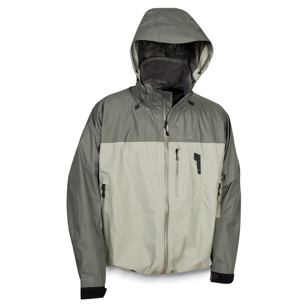 Kurtka wędkarska Simms Gore-Tex Packlite - Smoke/Lt Green