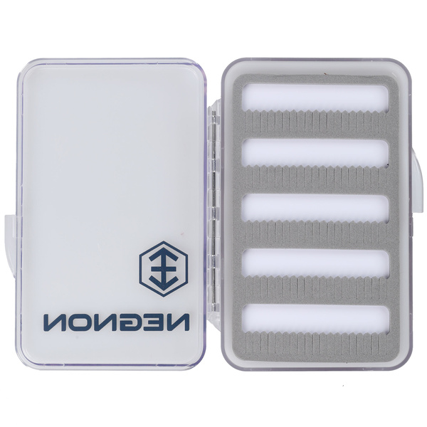 Pudełko muchowe Negnon Clear Slim - Medium