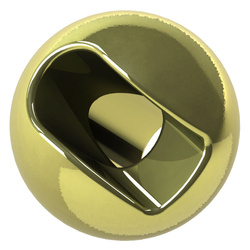 Główki wolframowe FFGene Tungsten Anodized Slotted Beads