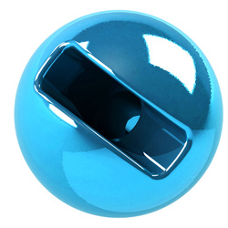 Główki wolframowe FFGene Anodized Slotted Beads (Small Hole)