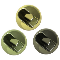 Główki wolframowe FFGene Anodized Slotted Beads