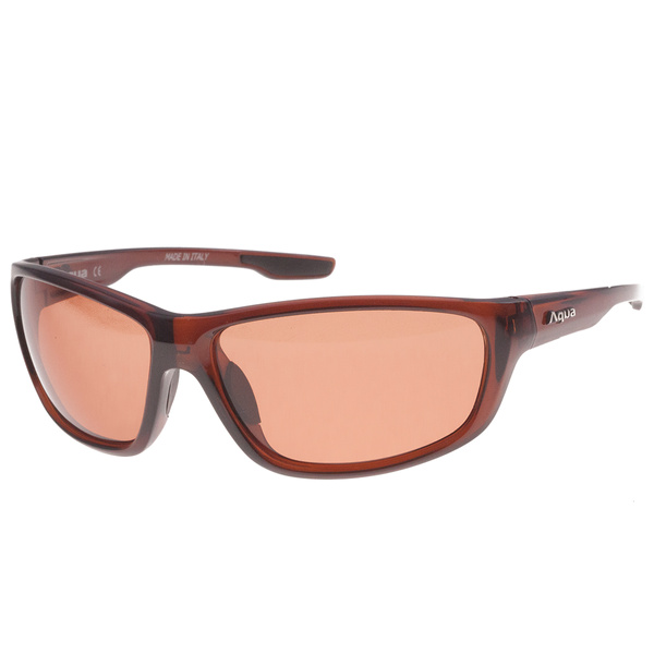 Okulary wędkarskie polaryzacyjne Aqua Viva Shiny Brown