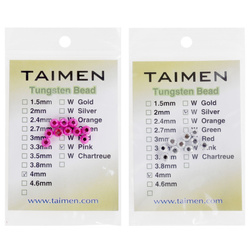 Główki wolframowe FFGene Tungsten Furrow Beads