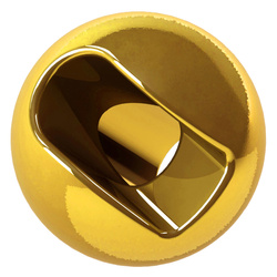 Główki wolframowe FFGene Tungsten Anodized Slotted Beads