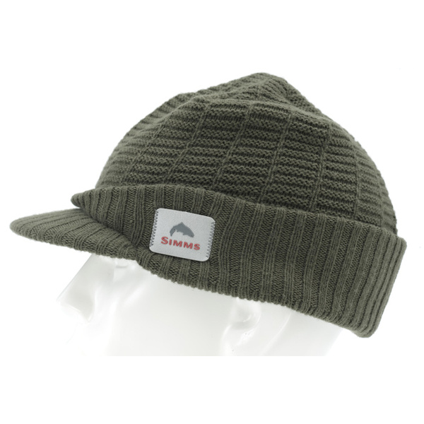 Czapka wędkarska Simms Visor Beanie Green