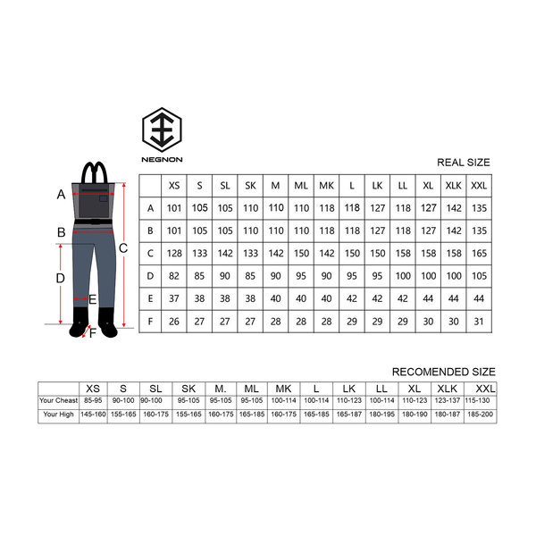 Wodery oddychające Negnon Alpha Velorum
