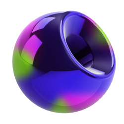 FFGene Regular Tungsten Beads Metallic