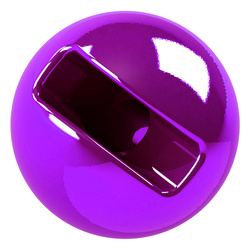 Główki wolframowe FFGene Tungsten Anodized Slotted Beads (Small Hole)