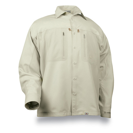 Simms Superlight Fishing Shirt - Lt Green