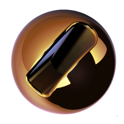 Główki wolframowe FFGene Tungsten Slotted Bright Beads