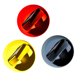 Główki wolframowe FFGene Tungsten Slotted Bright Beads-6