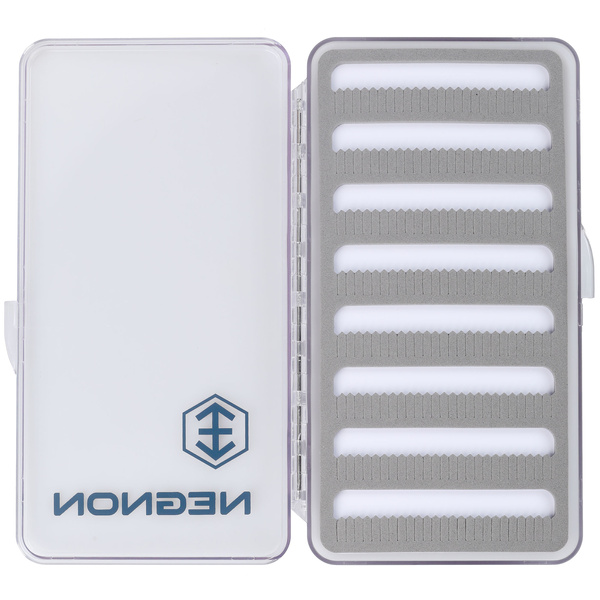 Pudełko muchowe Negnon Clear Slim - Large