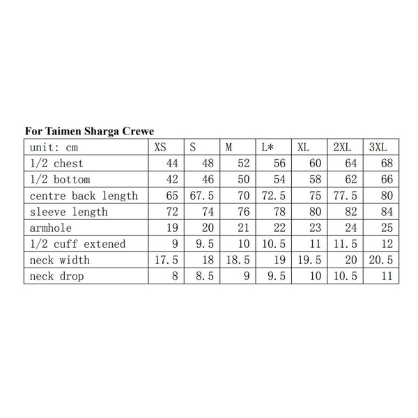 Bluza Taimen Sharga Heavy Weight Crewe - Dk. Gray