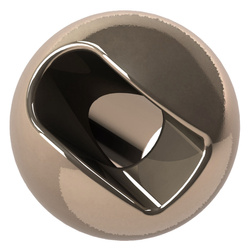 Główki wolframowe FFGene Tungsten Anodized Slotted Beads