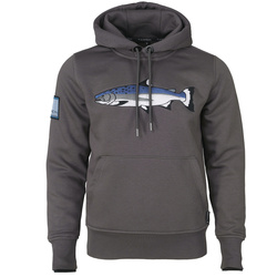 Bluza z kapturem Taimen Menza Embroidery - Grey