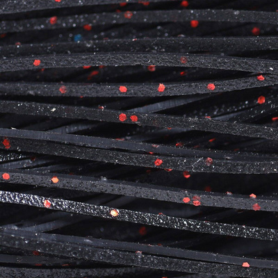 Black/Red Flake