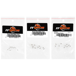 Główki do nimf FFGene Round Glass Rattles