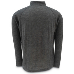 Koszulka termoaktywna L/S Simms Downunder Merino Mid Zip - Charcoal