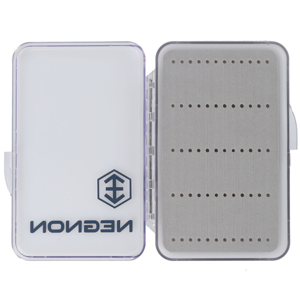 Pudełko muchowe Negnon Clear Slim - Medium