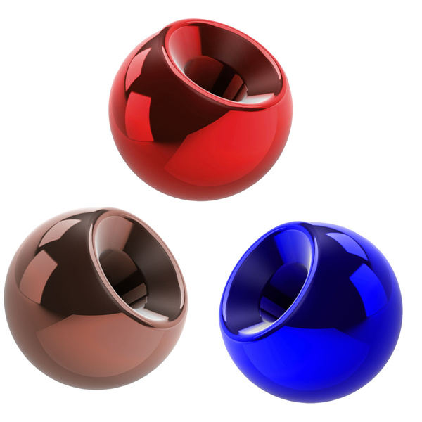 FFGene Regular Tungsten Beads Metallic