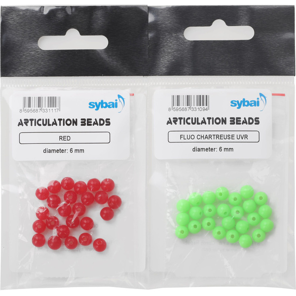 Główki do nimf Sybai Articulation Beads - 6mm