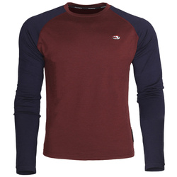 Koszulka termoaktywna L/S Taimen Kerulen Merino - Midnight/Wine