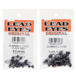 Oczy do sztucznych much Wapsi Dumbbell Eyes Plain