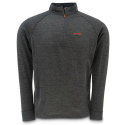 Koszulka termoaktywna L/S Simms Downunder Merino Mid Zip - Charcoal