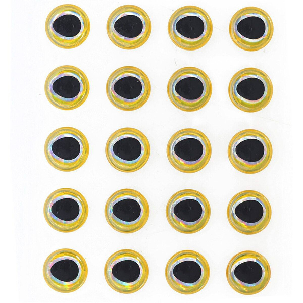 Oczy do sztucznych much FFGene Soft Jurassic 3-D Eyes