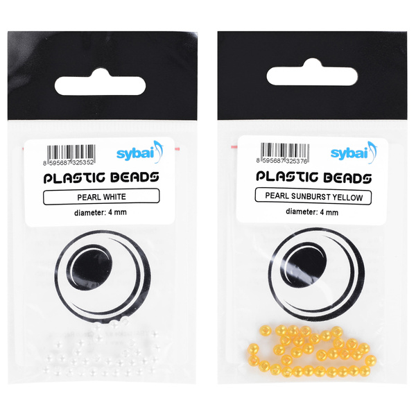 Główki do nimf Sybai Plastic Beads