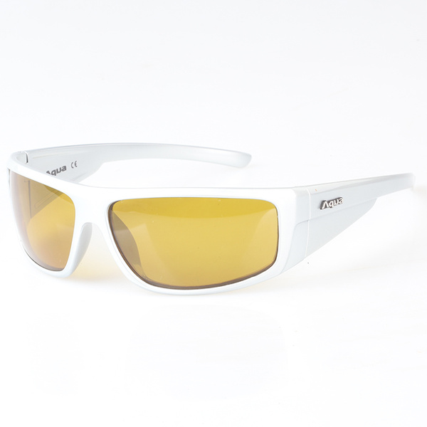 Okulary wędkarskie polaryzacyjne Aqua Backfin Pearl Silver