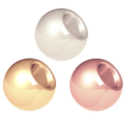 Główki do nimf Brass Beads