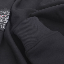 Bluza z kapturem Taimen Menza Embroidery Zippered - Black