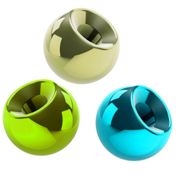 Główki wolframowe FFGene Regular Tungsten Beads Metallic-3