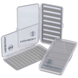 Pudełko muchowe Negnon Clear Slim - Large