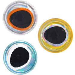 Oczy do sztucznych much FFGene Soft Jurassic 3-D Eyes