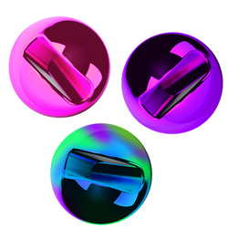 Główki wolframowe FFGene Tungsten Slotted Bright Beads-4