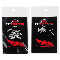 FFGene Shrimps: Tungsten Silver (10)