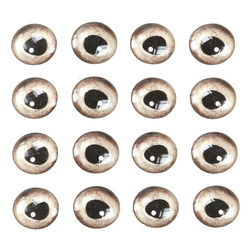 Oczy do sztucznych much Sybai 3D Epoxy Eyes Real