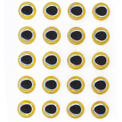 Oczy do sztucznych much FFGene Soft Jurassic 3-D Eyes