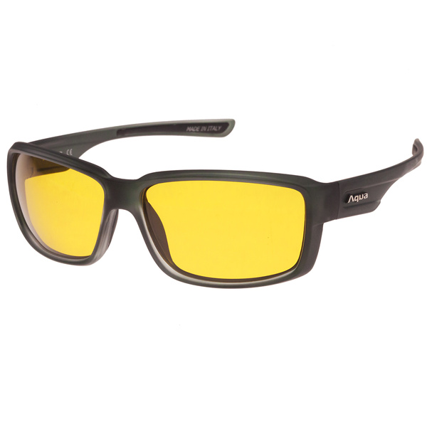 Okulary wędkarskie polaryzacyjne Aqua Sand Matt Black