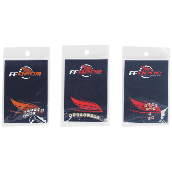 Główki wolframowe FFGene Slotted Beads Gold Bulk (100)