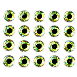 Oczy do sztucznych much Sybai 3D Epoxy Eyes Holographic