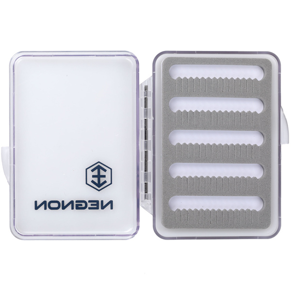 Pudełko muchowe Negnon Clear Slim - Small