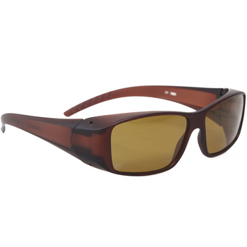 Polaryzacyjne okulary wędkarskie Aqua Fit Over - Demi Brown