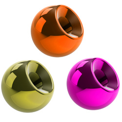 Główki wolframowe FFGene Regular Tungsten Beads Metallic-4