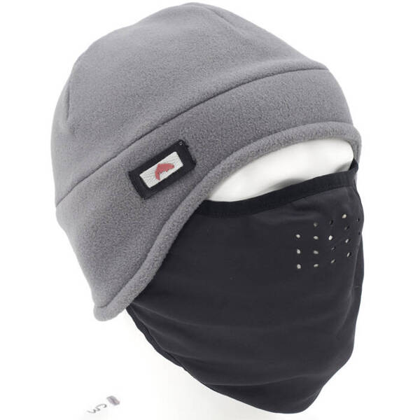 Czapka wędkarska Simms Face Mask Beanie Grey