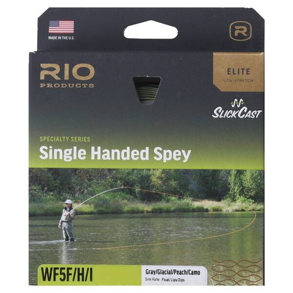 Sznur muchowy Rio Elite Single Hend Spey